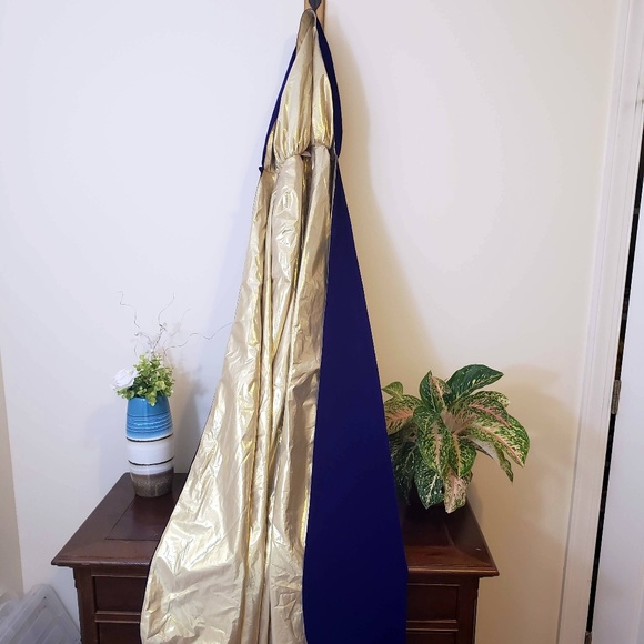 My Twinn Tops - VTG My Twinn Life Size Cape Gold & Purple - Large